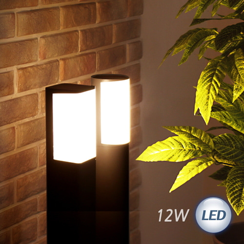 (FL) LED 폴리 잔디등 12W 잔디등/정원등/야외등/실외등